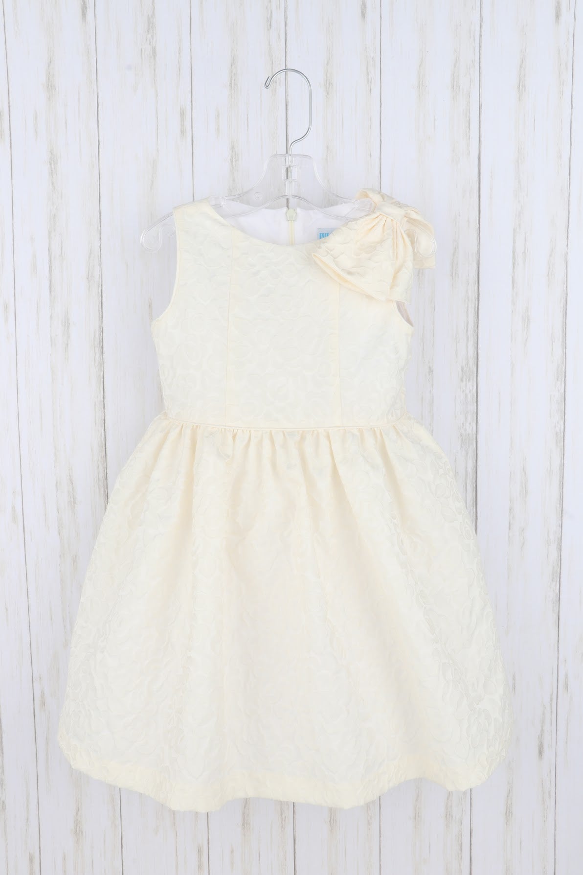 Jacquard Bow Dress